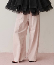 LA BELLE ETUDE | コットンツイルカーブパンツ(その他パンツ)