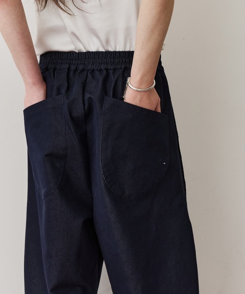 LA BELLE ETUDE(ラベルエチュード)の「コットンツイルカーブパンツ(その他パンツ・レディース・ライトグリーン/インディゴブルー/ライトピンク・1/0)」の20枚目の写真