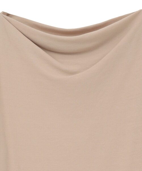 martinique(マルティニーク)の「ミラノシフォンボートネックプルオーバー(Tシャツ/カットソー・レディース・ベージュ/ホワイト/ブラック・FREE)」の5枚目の写真