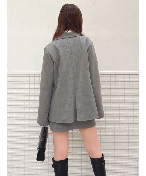 dazzlin（ダズリン）の「サイドリボンスカパン（スカート・レディース・アイボリー/グレー/ベージュ/チャコールグレー・MEDIUM/SMALL）」の22枚目の写真