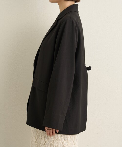 Omekashi（オメカシ）の「バックデザインテーラードジャケット（テーラードジャケット・レディース・ブラック/ホワイト系その他・FREE）」の17枚目の写真