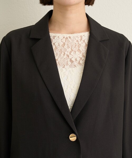 Omekashi（オメカシ）の「バックデザインテーラードジャケット（テーラードジャケット・レディース・ブラック/ホワイト系その他・FREE）」の20枚目の写真