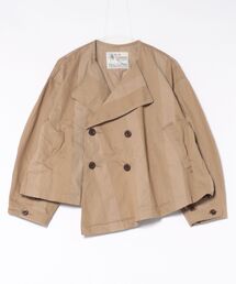 GO TO HOLLYWOOD（ゴートゥーハリウッド）の「Striped Chino Short Trench Coat（トレンチコート）」