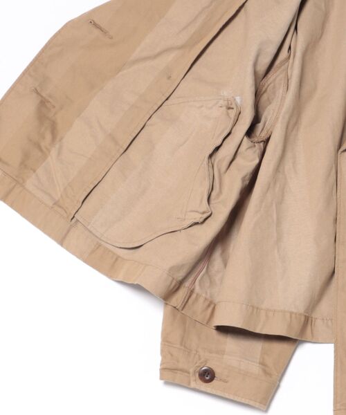 GO TO HOLLYWOOD（ゴートゥーハリウッド）の「Striped Chino Short Trench Coat（トレンチコート・レディース・ベージュ・L/M）」の3枚目の写真