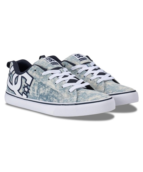 DC SHOES(ディーシーシューズ)の「DC SHOES メンズ COURT VULC TX SE フットウェア スニーカー 【2026年春夏モデル】/ローカット(スニーカー・メンズ・ブルー系その他・24cm/25cm/25.5cm/26cm/26.5cm/27cm/27.5cm/28cm/29cm)」の3枚目の写真