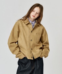 WETTEMPT（ウィテンプト）の「FAUX SUEDE TRUCKER JACKET / フェイクスエードトラッカージャケット（ブルゾン）」
