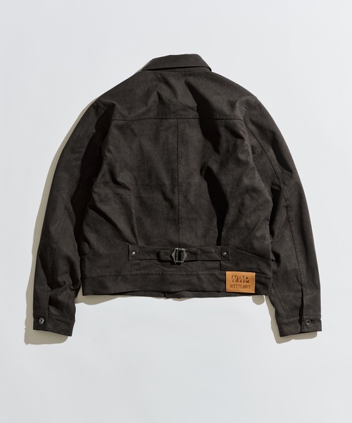 WETTEMPT（ウィテンプト）の「FAUX SUEDE TRUCKER JACKET / フェイクスエードトラッカージャケット（ブルゾン・メンズ・ブラウン/チャコールグレー・SMALL/MEDIUM/LARGE）」の20枚目の写真