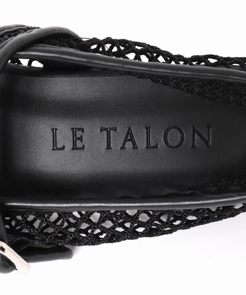 LE TALON(ルタロン)の「《追加2》ネットメリージェーン(その他シューズ・レディース・ブラック×ブラック/ピンク/キャメル/ボルドー・24.5cm/25cm/24cm/23.5cm/23cm/22.5cm/22cm)」の14枚目の写真