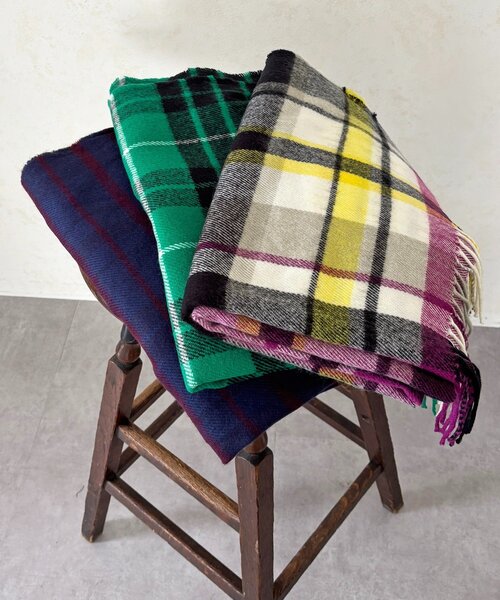 un dix cors（アンディコール）の「フリンジストール（マフラー・レディース・チャコールグレー/アイボリー/ブラック/ボルドー・FREE）」の17枚目の写真