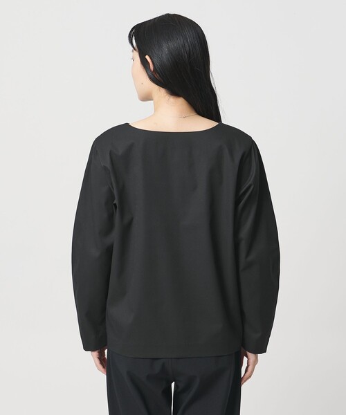 MARW UNITED ARROWS(マルゥ ユナイテッドアローズ)の「<MARW UNITED ARROWS>ボートネック ブラウス 撥水(シャツ/ブラウス・レディース・ブラック/ホワイト・FREE)」の11枚目の写真