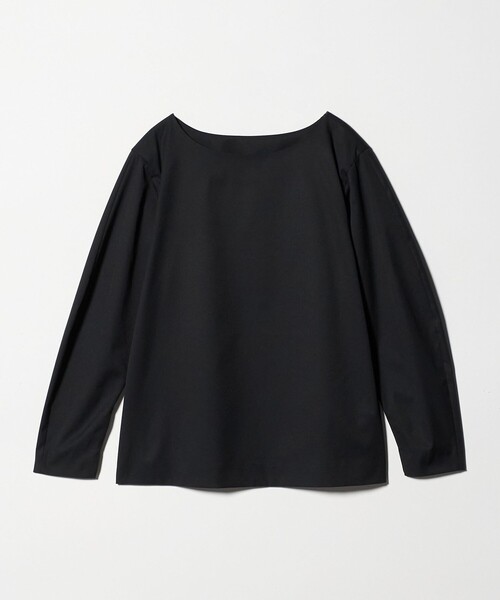 MARW UNITED ARROWS(マルゥ ユナイテッドアローズ)の「<MARW UNITED ARROWS>ボートネック ブラウス 撥水(シャツ/ブラウス・レディース・ブラック/ホワイト・FREE)」の12枚目の写真