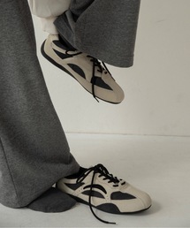 eim（エイム）の「mesh different material flat sneaker / メッシュディファレントマテリアルフラットスニーカー（スニーカー）」