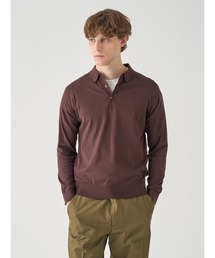 JOHN SMEDLEY｜ジョン スメドレー（メンズ）のポロシャツ（ブラウン
