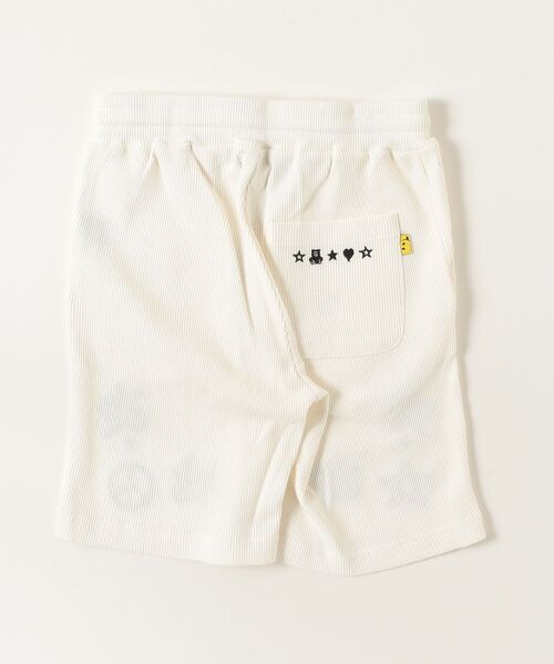 STUD MUFFIN(スタッドマフィン)の「STUD MUFFIN/スタッドマフィン/コットンワッフル ペイズリーサガラショートパンツ/614-06288(その他パンツ・メンズ・ブラック/ホワイト・2/3)」の8枚目の写真