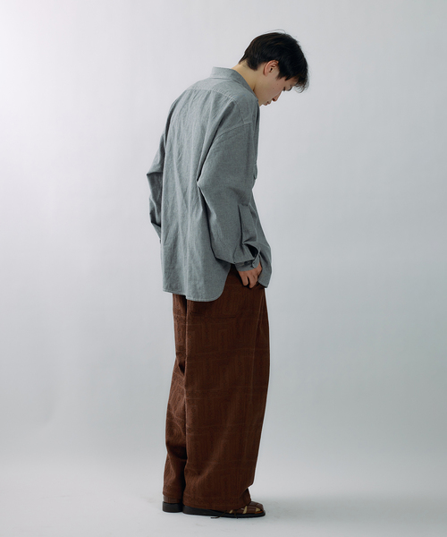 JOURNAL STANDARD J.S HOMESTEAD(ジャーナルスタンダードホームステッド)の「J.S.Homestead / ワーカーズ ラージ シャツ(シャツ/ブラウス・メンズ・グレー/ブルー・MEDIUM/LARGE)」の19枚目の写真