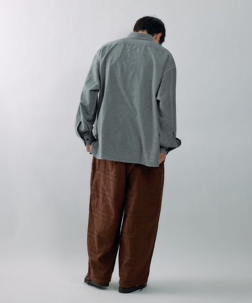 JOURNAL STANDARD J.S HOMESTEAD(ジャーナルスタンダードホームステッド)の「J.S.Homestead / ワーカーズ ラージ シャツ(シャツ/ブラウス・メンズ・グレー/ブルー・MEDIUM/LARGE)」の20枚目の写真