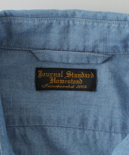 JOURNAL STANDARD J.S HOMESTEAD(ジャーナルスタンダードホームステッド)の「J.S.Homestead / ワーカーズ ラージ シャツ(シャツ/ブラウス・メンズ・グレー/ブルー・MEDIUM/LARGE)」の10枚目の写真