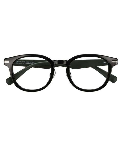 zoff ウェリントン型メガネ 度無し スペシャルプライス]ウェリントン型サングラス/TREND(度なし調光レンズ