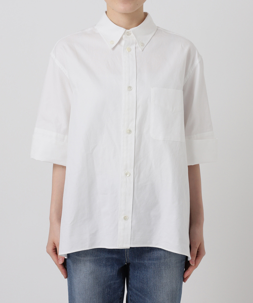 一部店舗+WEB限定》Glyph Short-sleeve B.D. Shirt（シャツ/ブラウス