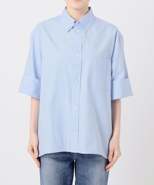 一部店舗+WEB限定》Glyph Short-sleeve B.D. Shirt（シャツ/ブラウス