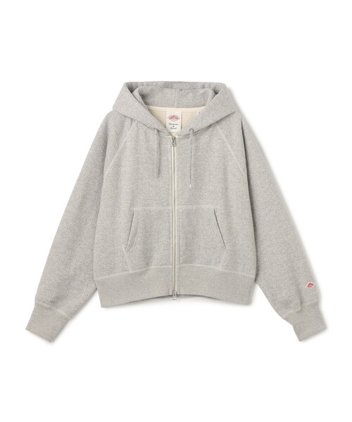 DANTON（ダントン）の「Store-Exclusive Women’s Loopwheel Zip Hoodie（パーカー・レディース・グレー/ベージュ・36/38）」の6枚目の写真