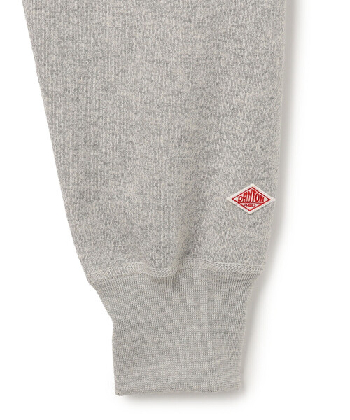 DANTON（ダントン）の「Store-Exclusive Women’s Loopwheel Zip Hoodie（パーカー・レディース・グレー/ベージュ・36/38）」の9枚目の写真