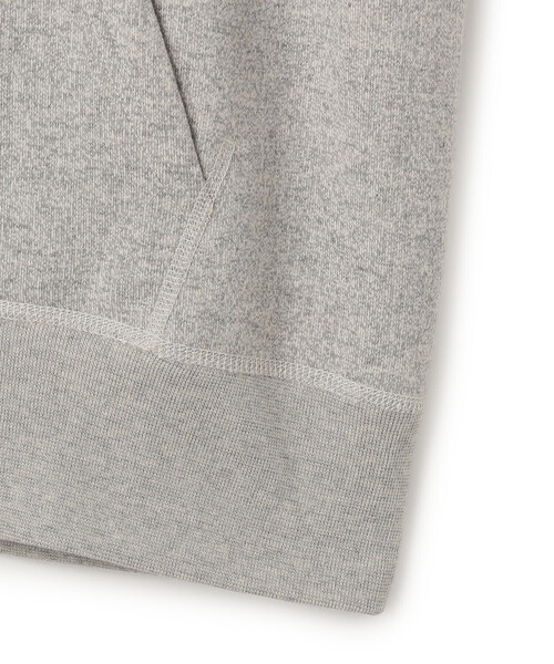 DANTON（ダントン）の「Store-Exclusive Women’s Loopwheel Zip Hoodie（パーカー・レディース・グレー/ベージュ・36/38）」の3枚目の写真