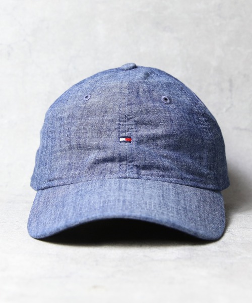 TOMMY HILFIGER（トミーヒルフィガー）の「TOMMYHILFIGER ロゴキャップ（キャップ・メンズ・ブルー・FREE）」の3枚目の写真