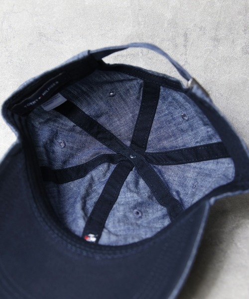 TOMMY HILFIGER（トミーヒルフィガー）の「TOMMYHILFIGER ロゴキャップ（キャップ・メンズ・ブルー・FREE）」の9枚目の写真