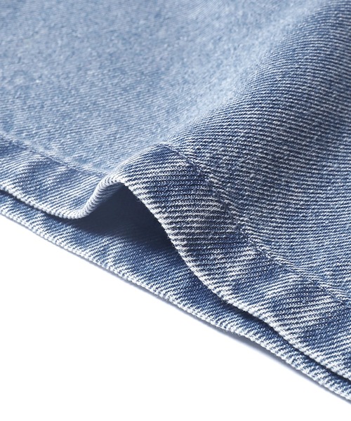 coca(coca)(コカ)の「とろみデニムワイドパンツ(デニムパンツ・レディース・ブルー/グレー・M/S/L)」の8枚目の写真