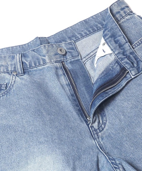 coca(coca)(コカ)の「とろみデニムワイドパンツ(デニムパンツ・レディース・ブルー/グレー・M/S/L)」の6枚目の写真