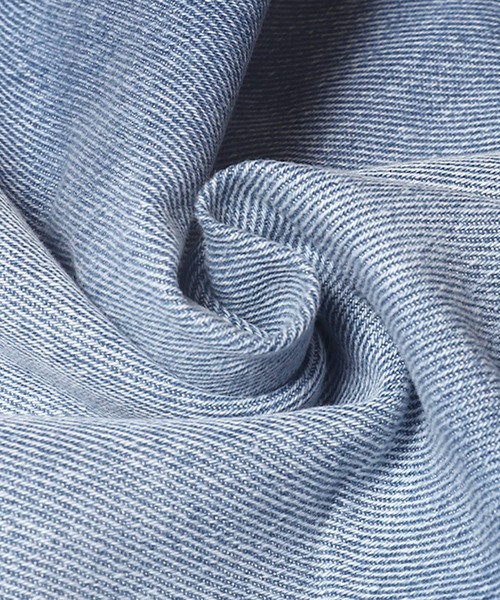 coca(coca)(コカ)の「とろみデニムワイドパンツ(デニムパンツ・レディース・ブルー/グレー・M/S/L)」の9枚目の写真