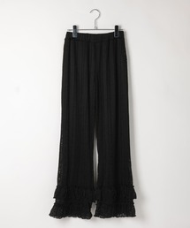 パンツ（ブラック/黒色系・フリル）ファッション通販 - ZOZOTOWN