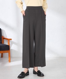 GALLORIA（ギャローリア）の「【伸縮性抜群】ピンタックワイドパンツ（その他パンツ）」