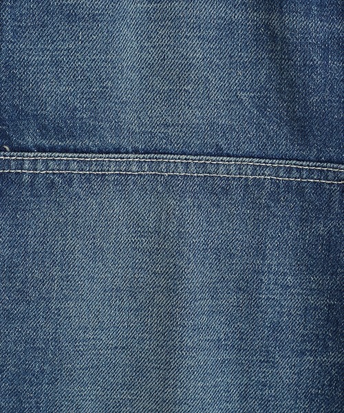GOLD（ゴールド）の「GOLD / ゴールド：RECYCLED WASTE SUVIN COTTON YARN 11.5oz DENIM DOUBLE KNEE PAINTER PANTS VINTAGE：25B-GL42582H[MUS]（デニムパンツ・メンズ・ネイビー・S/XL/L/M）」の5枚目の写真