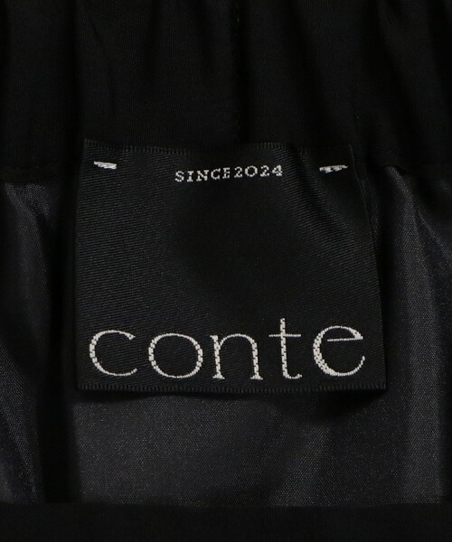 conte(コンテ)の「<conte>ボリューム サテンフレアスカート(スカート・レディース・ブラック/ダークブラウン・36/38)」の22枚目の写真