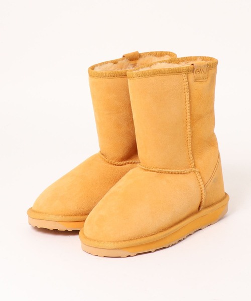 EMU Australia（エミューオーストラリア）の「【emu】ﾑｰﾄﾝﾌﾞｰﾂ  スティンガーローミドルカットブーツ  STINGER LO【W】【IW】（ブーツ・レディース・ピンク/ゴールド/セージグリーン・US5）」の3枚目の写真