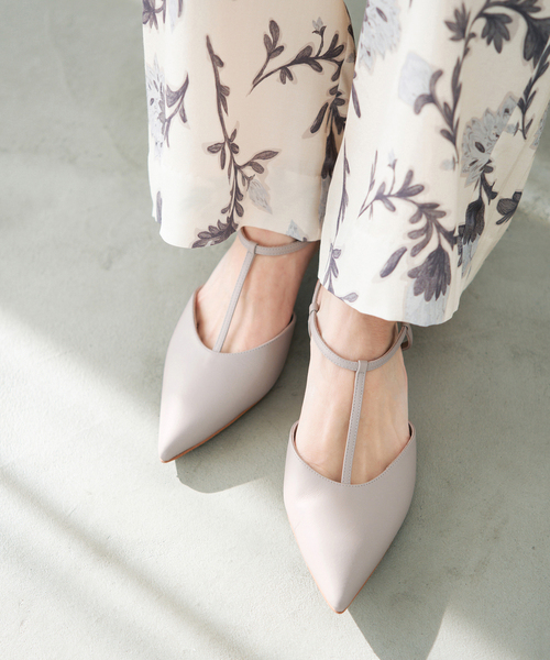 IENA（イエナ）の「IENA pointed pumps パンプス（パンプス・レディース・グレー/ブラック・35/36/37/38）」の2枚目の写真