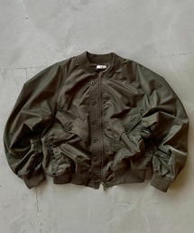 Perushu（ペルーシュ）の「L2B double zip up button flight jacket／L2B ダブルジップボタンフライトジャケット（ブルゾン）」