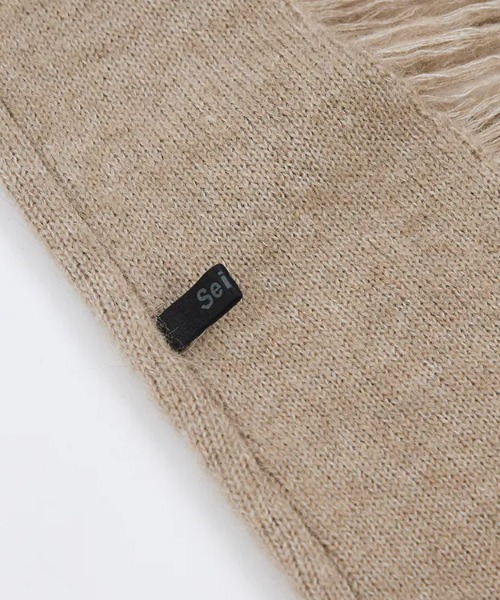 Seivson(セイヴソン)の「Seivson Fiberrism |Wool-Blend Cut-Out Knit Skirt(スカート・レディース・グリーン系その他/ブラック・MEDIUM)」の10枚目の写真