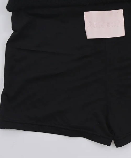 Seivson(セイヴソン)の「Seivson Fiberrism |Wool-Blend Cut-Out Knit Skirt(スカート・レディース・グリーン系その他/ブラック・MEDIUM)」の18枚目の写真