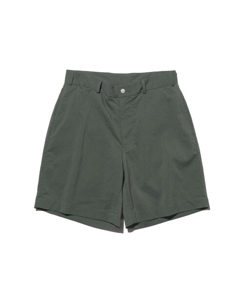 BEAMS PLUS(ビームスプラス)の「Plain Front Shorts Seersucker Gingham(その他パンツ・メンズ・ブルー/グリーン・SMALL/MEDIUM/LARGE/X-LARGE)」の16枚目の写真