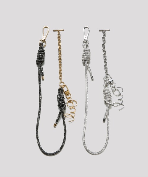 LAPUIS(ラピュイ)の「LAPUIS(ラピュイ)Sparkling multi chain(ウォレットチェーン・レディース・ゴールド/シルバー・FREE)」の11枚目の写真