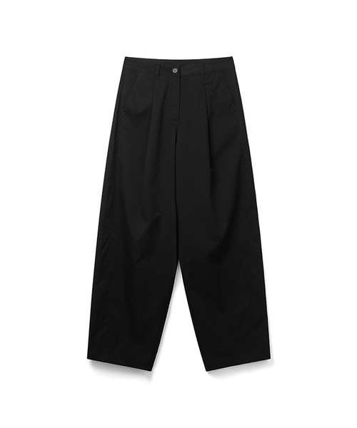 COSTUME O’CLOCK(コスチュームオクロック)の「コットンライクセミバルーンワンタックスラックス3COLORCOWPT003(スラックス・レディース・ホワイト/ブラック/ブラウン・SMALL/MEDIUM/LARGE)」の1枚目の写真