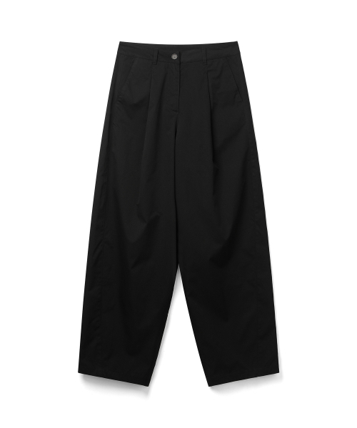 COSTUME O’CLOCK(コスチュームオクロック)の「コットンライクセミバルーンワンタックスラックス3COLORCOWPT003(スラックス・レディース・ホワイト/ブラック/ブラウン・SMALL/MEDIUM/LARGE)」の11枚目の写真