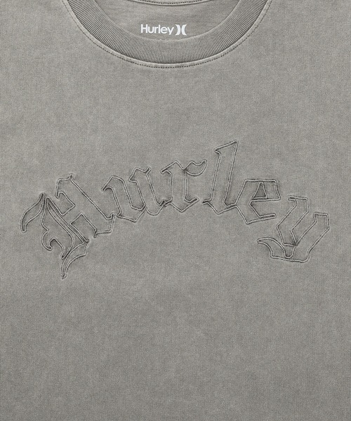 Hurley (ハーレー)の「【Hurley:ハーレー】ヘビーウェイトコットンTシャツ オーバーサイズシルエット EMB OE LOGO OVRSZD SS TEE(Tシャツ/カットソー・メンズ・ブラック系その他/ブルーグレー/カーキブラウン/ブラック・MEDIUM/LARGE/SMALL/X-LARGE)」の7枚目の写真