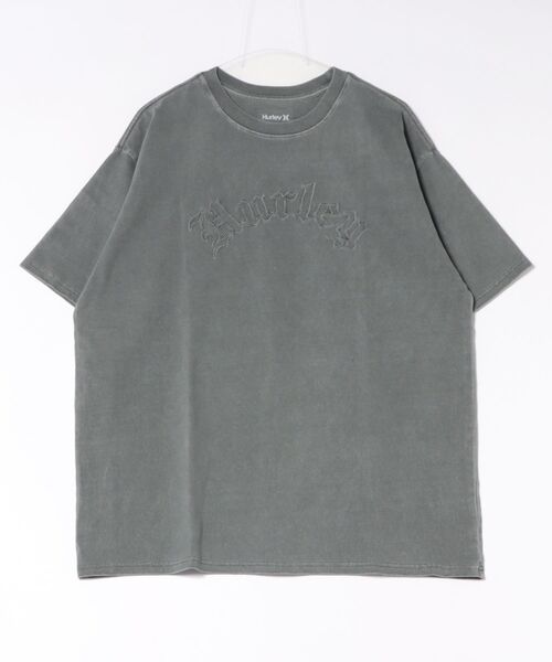 Hurley (ハーレー)の「【Hurley:ハーレー】ヘビーウェイトコットンTシャツ オーバーサイズシルエット EMB OE LOGO OVRSZD SS TEE(Tシャツ/カットソー・メンズ・ブラック系その他/ブルーグレー/カーキブラウン/ブラック・MEDIUM/LARGE/SMALL/X-LARGE)」の10枚目の写真