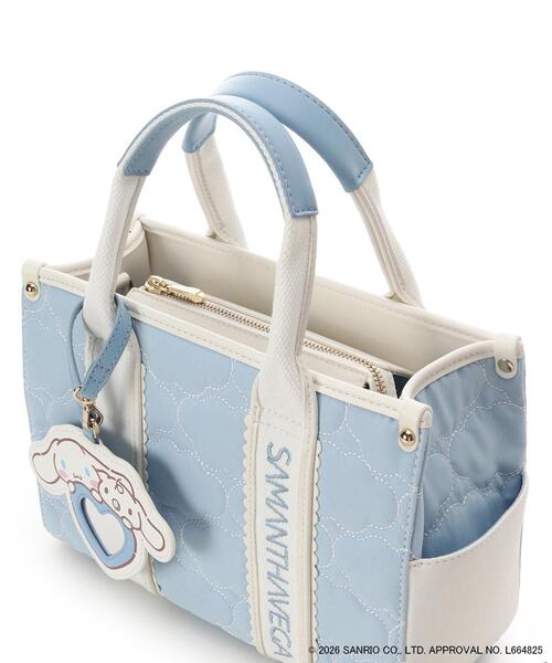 SAMANTHAVEGA（サマンサベガ）の「「シナモロール」コレクションハンドバッグ（ハンドバッグ・レディース・ライトブルー・FREE）」の3枚目の写真