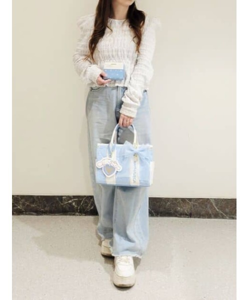 SAMANTHAVEGA（サマンサベガ）の「「シナモロール」コレクションハンドバッグ（ハンドバッグ・レディース・ライトブルー・FREE）」の9枚目の写真