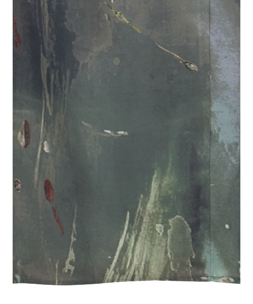 Ameri(アメリ)の「PAINTED TEXTURE ART LAYERED DRESS(ドレス・レディース・イエロー/カーキ・MEDIUM/SMALL)」の20枚目の写真
